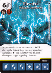 Electro - Massive Discharge (Die & Card Combo)