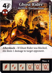 Ghost Rider - Hellfire Manipulator (Die & Card Combo)