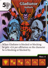 Gladiator - Kallark (Die & Card Combo)