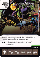 Goblin Glider - High Flying (Die & Card Combo)