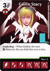 Gwen Stacy - Earth-65 (Die & Card Combo)