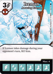 Iceman - Amazing Friend (Die & Card Combo)
