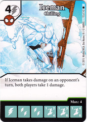 Iceman - Chilling (Die & Card Combo)