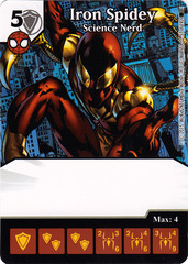Iron Spider - Science Nerd (Die & Card Combo)