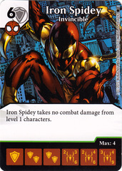 Iron Spidey - Invincible (Die & Card Combo)