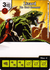 Lizard - Dr. Curt Connors (Die & Card Combo)