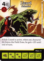 Lizard - Scientist (Die & Card Combo)