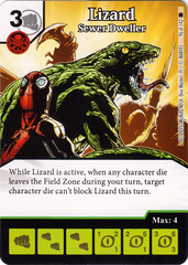 Lizard - Sewer Dweller (Die & Card Combo)