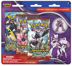 XY BREAKthrough 3-Pack Blister - Mega Mewtwo X Pin