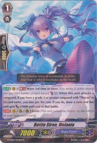 Battle Siren, Melania - G-CB02/020EN - R