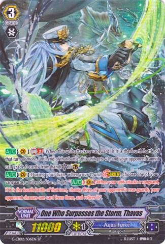 One Who Surpasses the Storm, Thavas - G-CB02/S06EN - SP