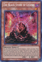 The Black Stone of Legend - CORE-EN021 - Secret Rare - Unlimited Edition