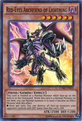 Red-Eyes Archfiend of Lightning - CORE-EN023 - Super Rare - Unlimited Edition