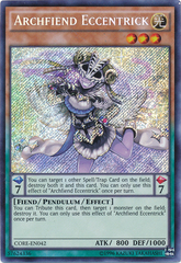 Archfiend Eccentrick - CORE-EN042 - Secret Rare - Unlimited Edition