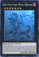 Red-Eyes Flare Metal Dragon - CORE-EN054 - Ghost Rare - Unlimited Edition