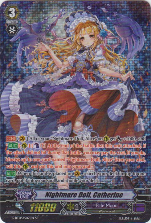 Nightmare Doll, Catherine - G-BT05/S07EN - SP