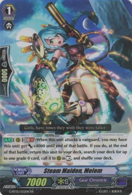 Steam Maiden, Melem - G-BT05/022EN - RR
