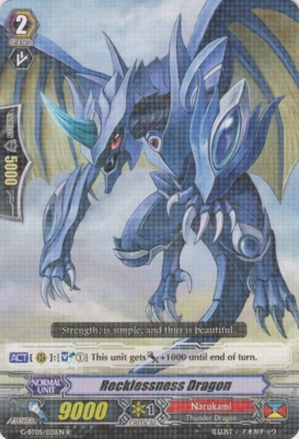 Recklessness Dragon - G-BT05/031EN - R