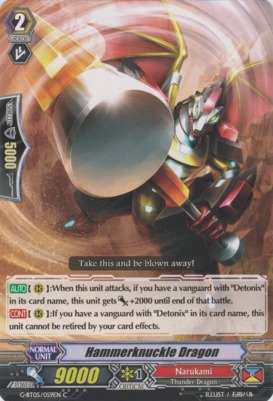 Hammerknuckle Dragon - G-BT05/059EN - C
