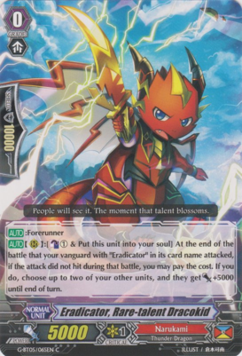 Eradicator, Rare-talent Dracokid - G-BT05/065EN - C Eradicator, Rare-talent Dracokid - G-BT05/065EN - C