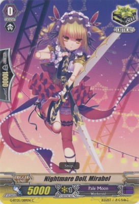 Nightmare Doll, Mirabelle - G-BT05/089EN - C