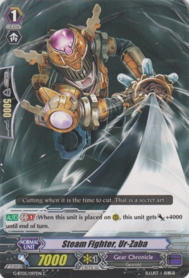 Steam Fighter, Ur-zaba - G-BT05/097EN - C
