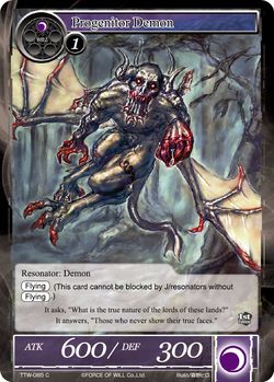 Progenitor Demon - TTW-085 - C - 1st Edition