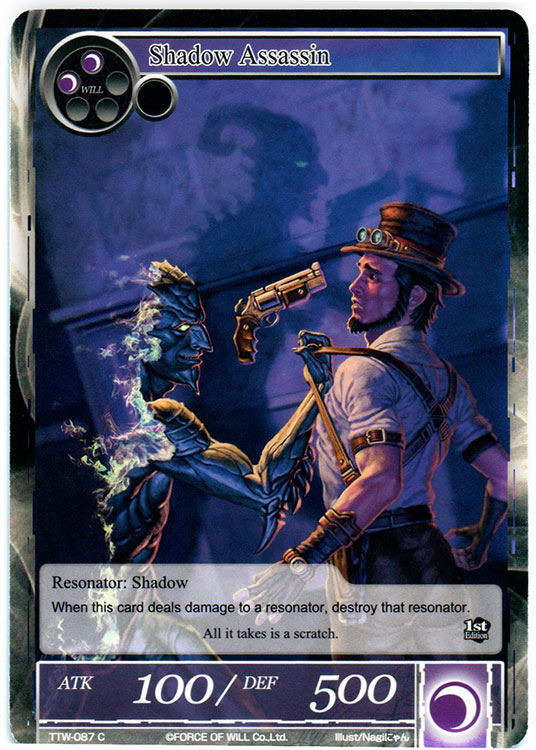 Shadow Assassin - TTW-087 - C - 1st Edition