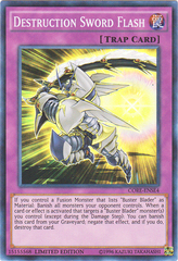 Destruction Sword Flash - CORE-ENSE4 - Super Rare - Limited Edition