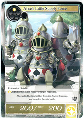 Alice's Little Supply Force - TTW-002 - C - 1st Edition (Foil)