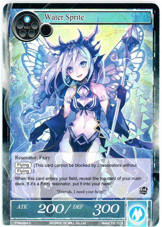 Water Sprite - TTW-054 - C - 1st Edition (Foil)