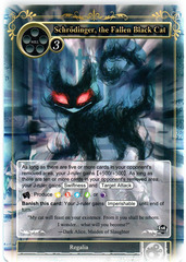 Schrodinger, the Fallen Black Cat - TTW-100 - R - 1st Edition (Foil)