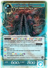 Adombrali, the Unfathomable - TTW-037 - SR - 1st Edition - Full Art