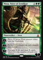 Nissa, Voice of Zendikar - Foil