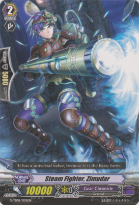 Steam Fighter, Zimudar - G-TD06/005EN - TD