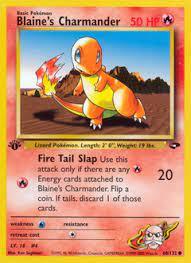 Blaines Charmander - Common