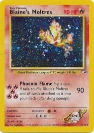 Blaines Moltres - Holo Rare
