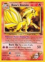 Blaine's Ninetales - Rare