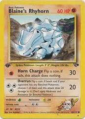 Blaine's Rhyhorn - Common