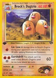 Brocks Dugtrio - Rare