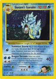 Giovannis Gyarados - Holo Rare