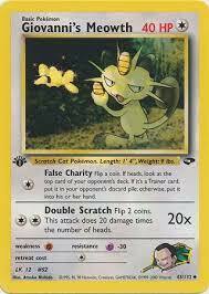 Giovannis Meowth - Uncommon