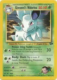 Giovannis Nidorina - Uncommon