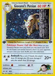 Giovannis Persian - Holo Rare