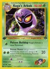 Koga's Arbok - Rare