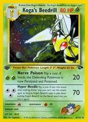 Koga's Beedrill - Holo Rare