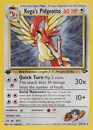 Kogas Pidgeotto - Rare