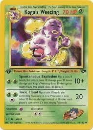 Kogas Weezing - Uncommon