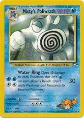 Misty's Poliwrath - Rare