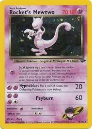 Rockets Mewtwo - Holo Rare